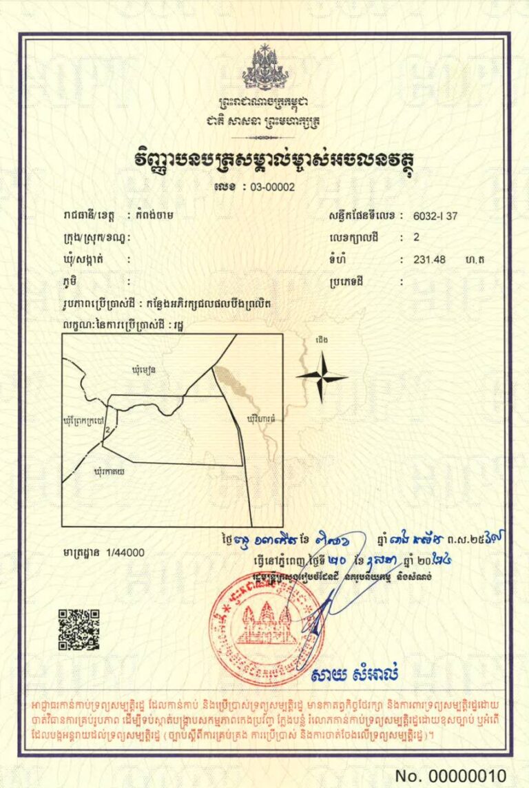 កន្លែងអភិរក្សជលផល បឹងព្រលិត ស្ថិតក្នុងខេត្តកំពង់ចាម មានទំហំ ២៣១.៤៨ ហិកតា បានចុះបញ្ជីជាដីសាធារណៈរបស់រដ្ឋ